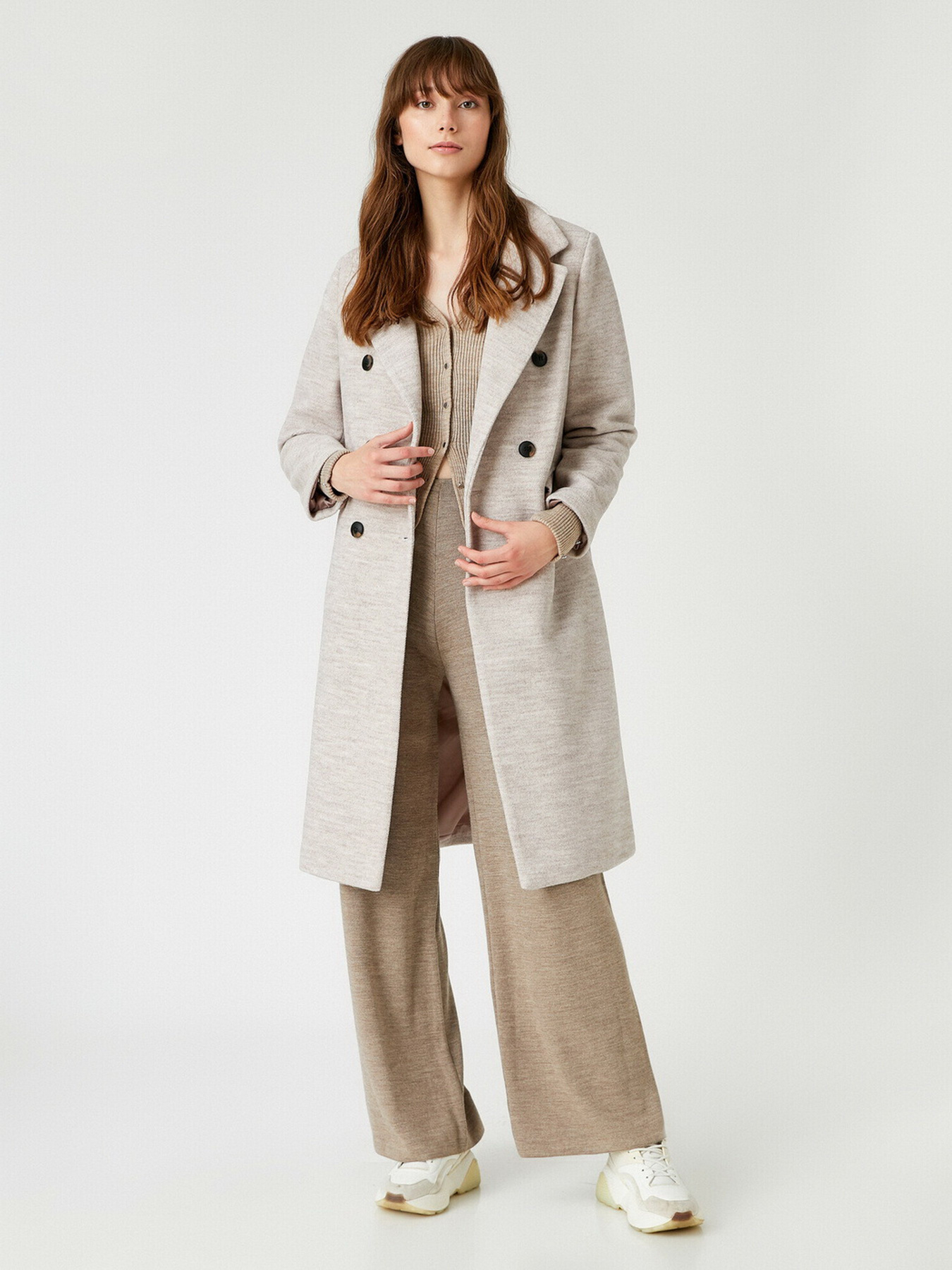 Пальто Koton Модель 2KAK06404EWBJM Фото