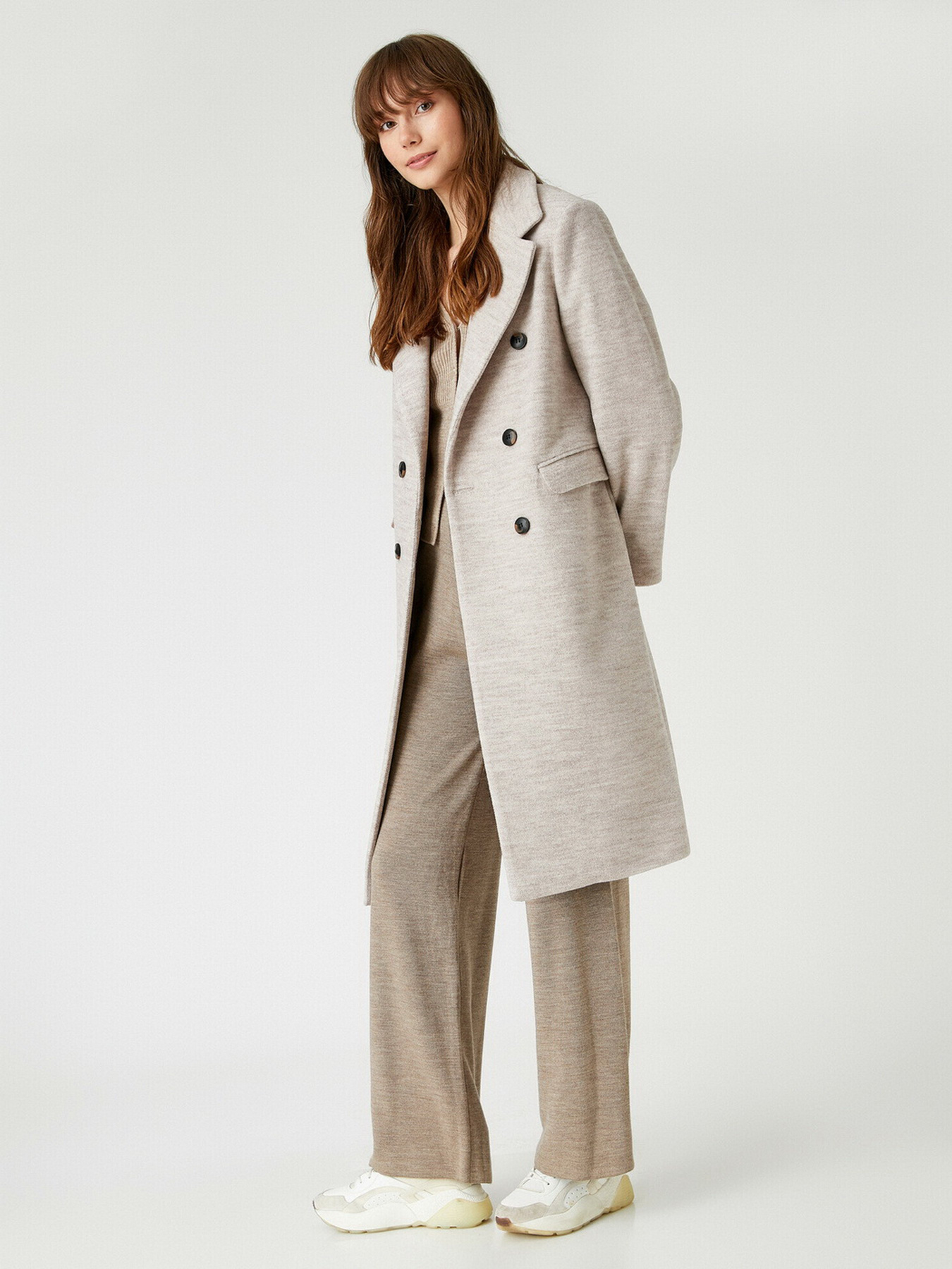 Пальто Koton Модель 2KAK06404EWBJM Фото