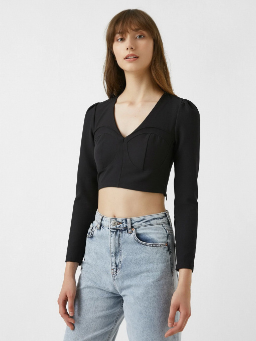 Топ Koton модель 2KAK34834FW999 Фото