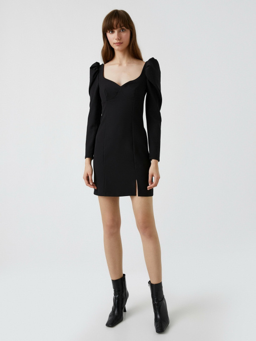 Платье мини Koton модель 2KAK84711FW999 Фото