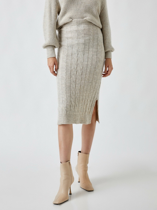 Юбка миди Koton модель 2KAK94870HT565 Фото