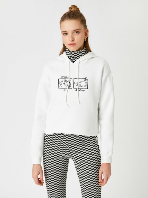 Худи Koton модель 2SAL10471IK010 Фото