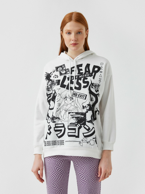 Худи Koton модель 2SAL10463IK010 Фото