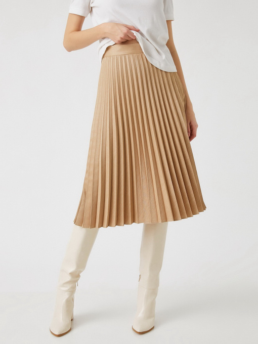 Юбка миди Koton модель 2YAK72029UW050 Фото