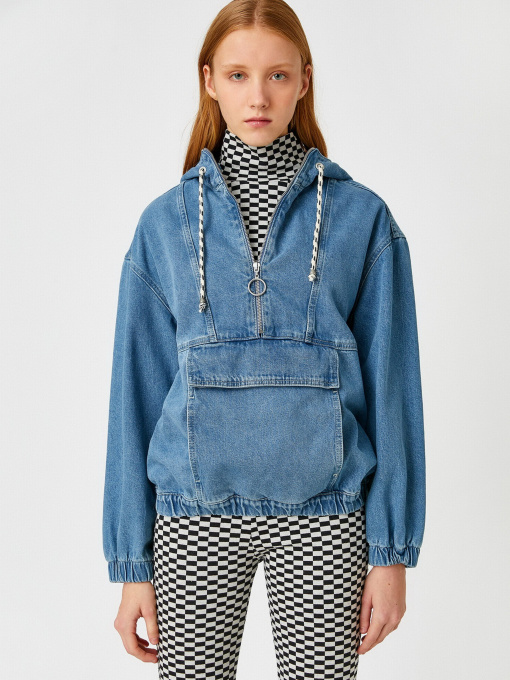 Джинсовая куртка Koton модель 2KAK57020MDMID Фото