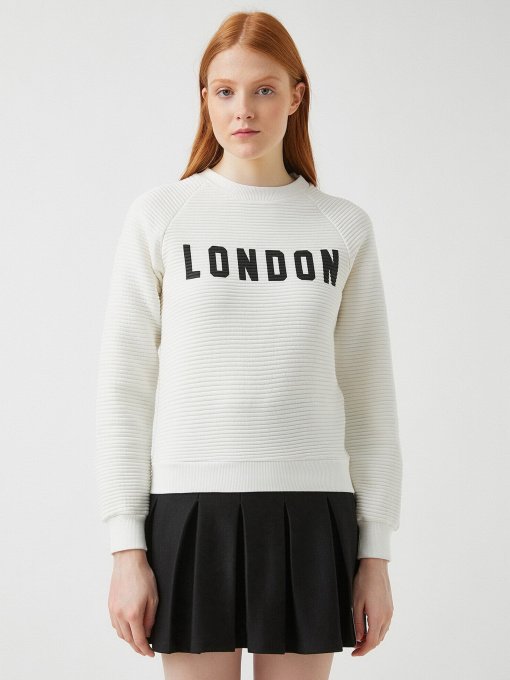 Свитшот Koton модель 2SAL10427IK010 Фото