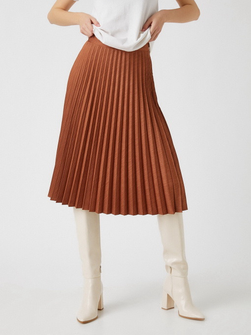 Юбка миди Koton модель 2YAK72029UWO92 Фото