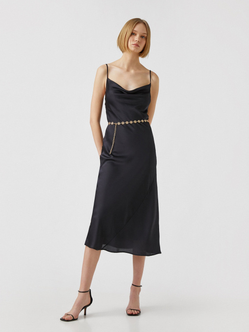 Платье миди Koton модель 2SAK80099FW999 Фото