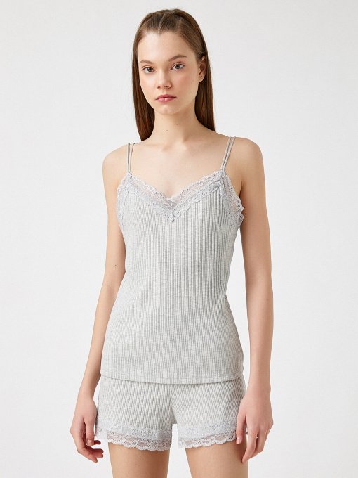 Верх пижамы Koton модель 2YLK22197MKGRM Фото