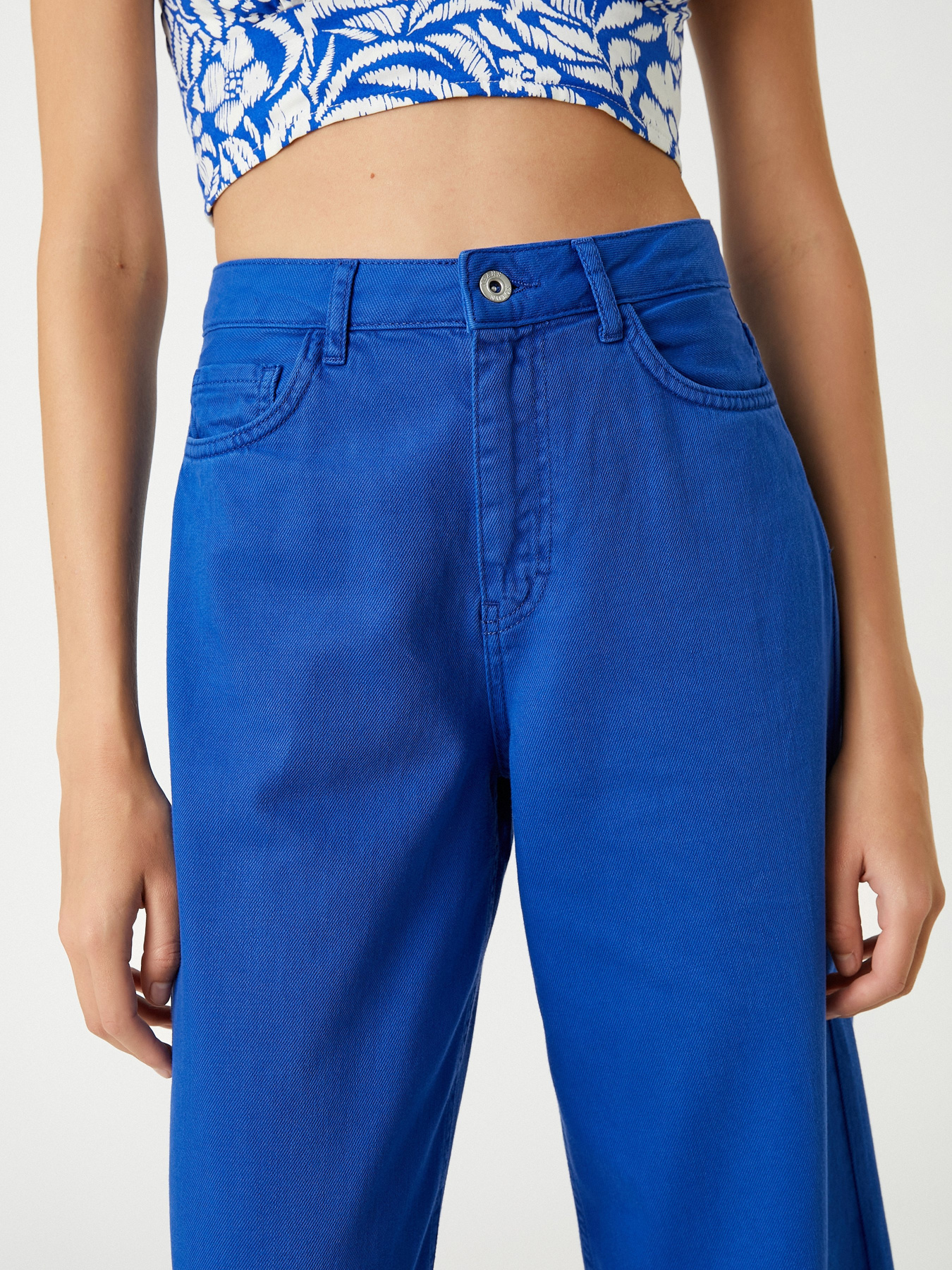 Широкі джинси Koton Модель 3WAL40019MW626 Фото