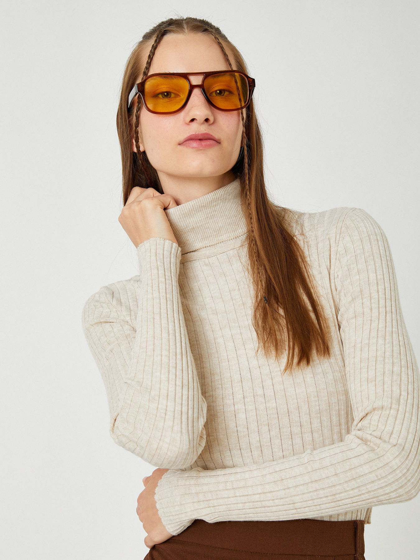 Водолазка Koton модель 3WAL90132HT057 Фото