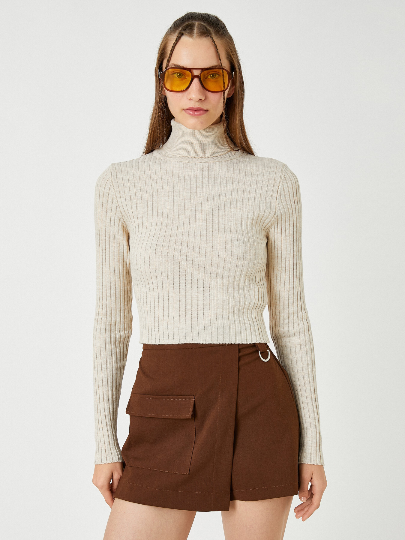 Водолазка Koton модель 3WAL90132HT057 Фото