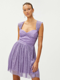 Платье мини Koton модель 3SAK80021FK353 Фото