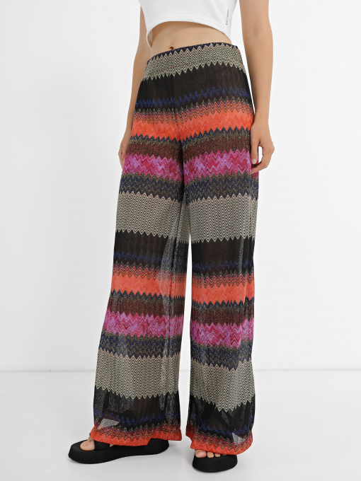 Брюки палаццо Koton модель 3SAK60002BKMIX Фото