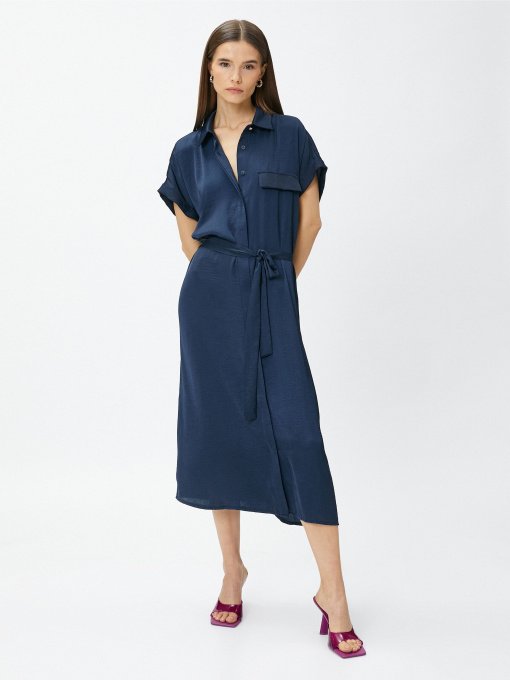 Платье миди Koton модель 3SAK80073PW710 Фото