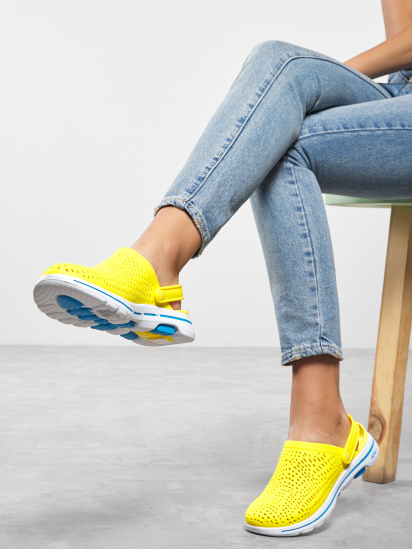 Сабо Skechers Cali Gear: Skechers GOwalk 5 модель 111103 YEL — фото 8 - INTERTOP