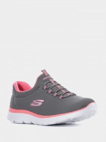 Кроссовки повседневные Skechers Summits модель 12980W GYPK Кроссовки повседневные Skechers Summits модель 12980W GYPK Фото