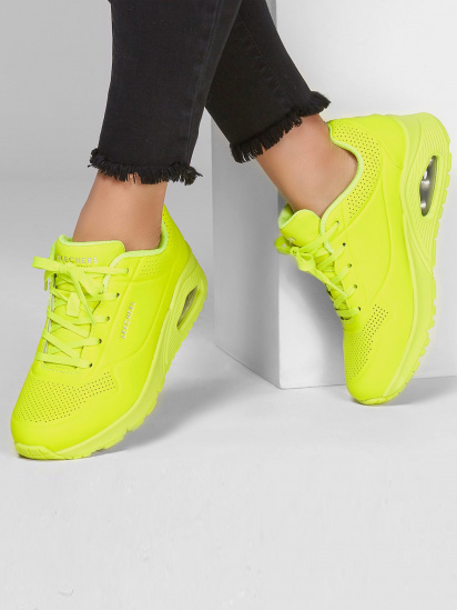 Кросівки Skechers Uno - Neon Nights модель 73667 NYEL — фото 6 - INTERTOP