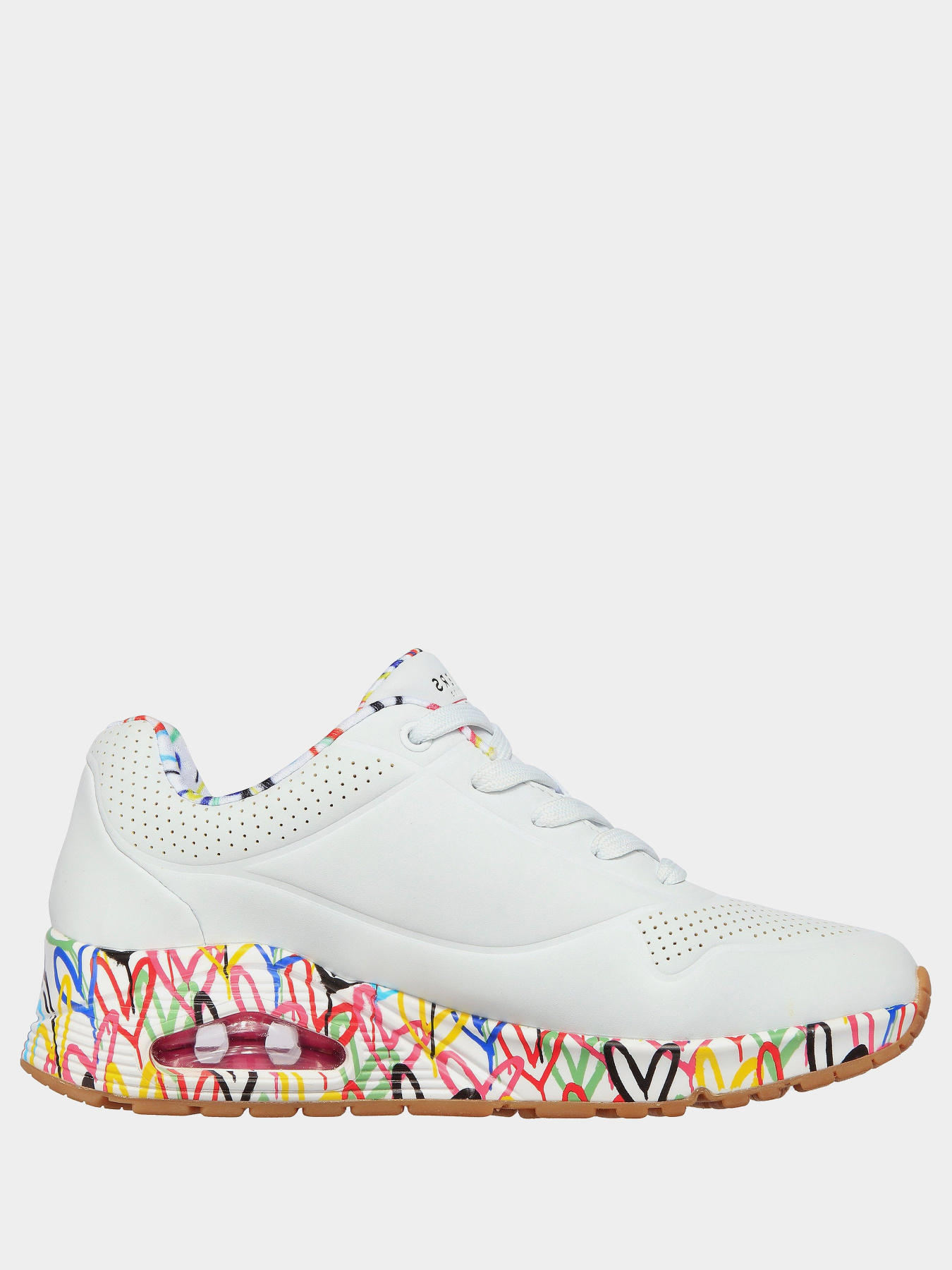 Кросівки Skechers x JGoldcrown: Uno модель 155506 WHT Фото