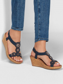 Босоножки Skechers Beverlee - Date Glam модель 119010 NVY Фото