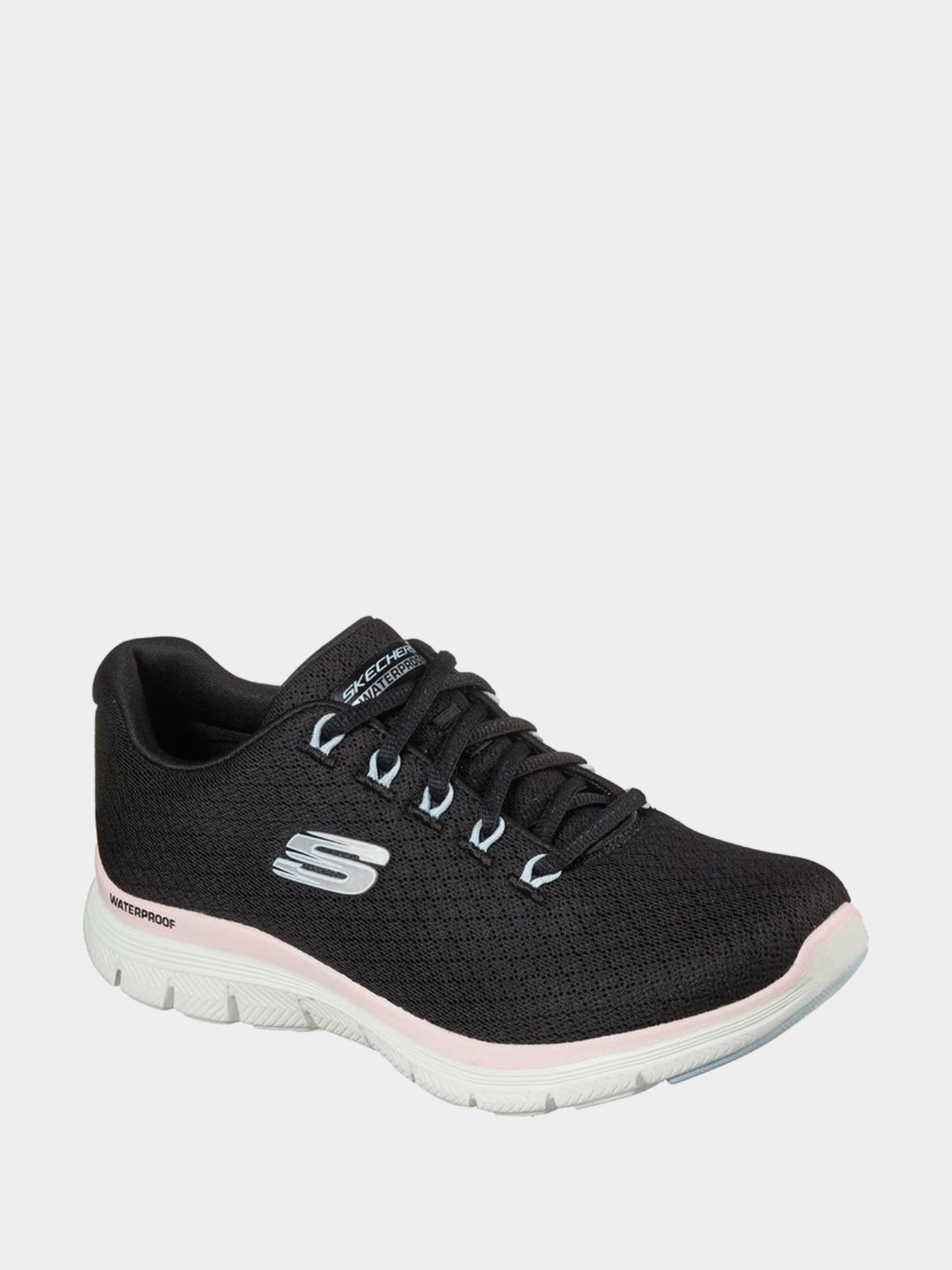 Кроссовки повседневные Skechers Flex Appeal 4.0 - Coated Fidelity модель 149298 BKPK Фото