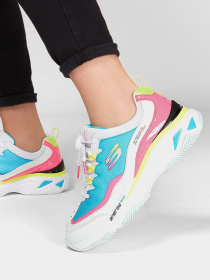 Кроссовки Skechers Energy Racer - She's Iconic модель 149374 WBLP Фото