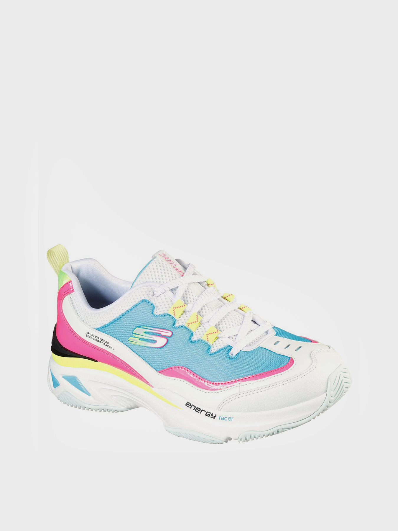 Кроссовки повседневные Skechers Energy Racer - She's Iconic модель 149374 WBLP Кроссовки повседневные Skechers Energy Racer - She's Iconic модель 149374 WBLP Фото