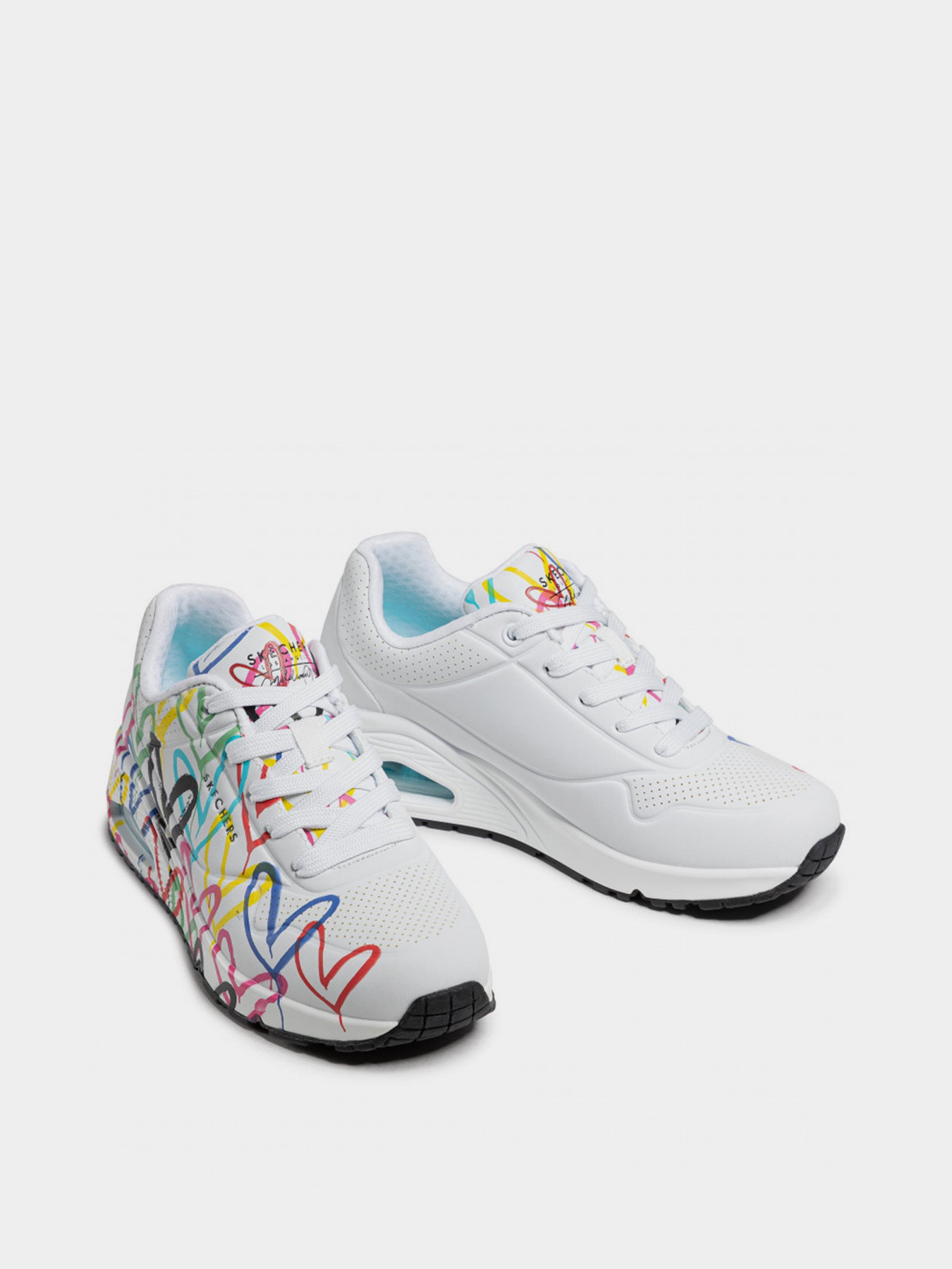 Кросівки повсякденні Skechers x JGoldcrown: Uno - Spread the Love модель 155507 WMLT Фото