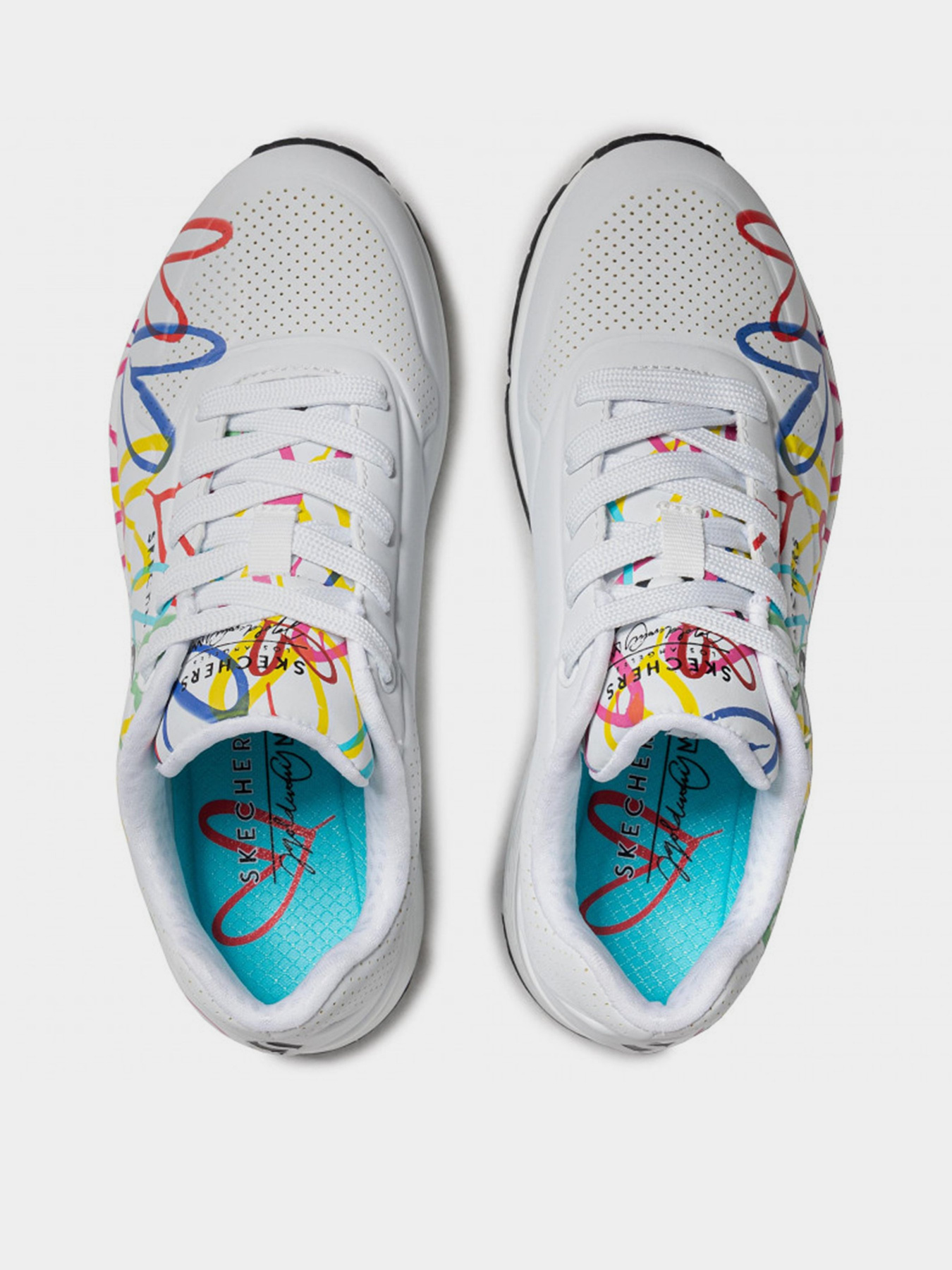 Кросівки повсякденні Skechers x JGoldcrown: Uno - Spread the Love модель 155507 WMLT Фото