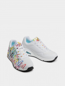 Кросівки повсякденні Skechers x JGoldcrown: Uno - Spread the Love модель 155507 WMLT Фото