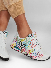 Кросівки повсякденні Skechers x JGoldcrown: Uno - Spread the Love модель 155507 WMLT Фото
