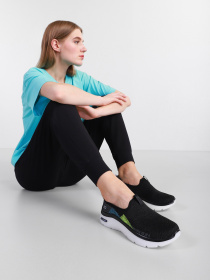 Слипоны Skechers GOwalk Hyper Burst модель 124575 BKMT Фото