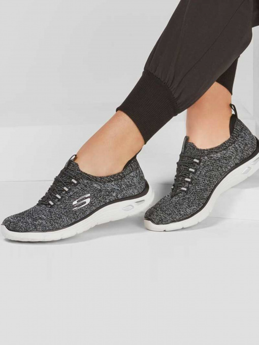 Кроссовки Skechers Empire D'Lux - Sharp Witted модель 149007 BKW Фото