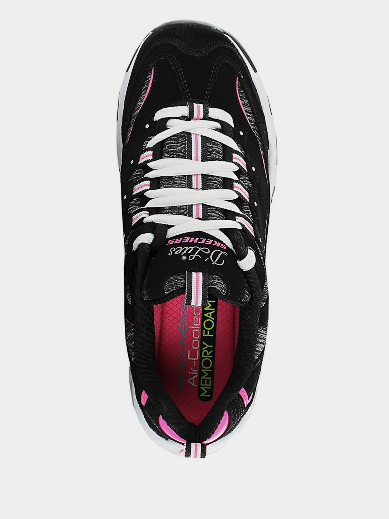 Кроссовки повседневные Skechers D'Lites модель 11936 BKHP Фото