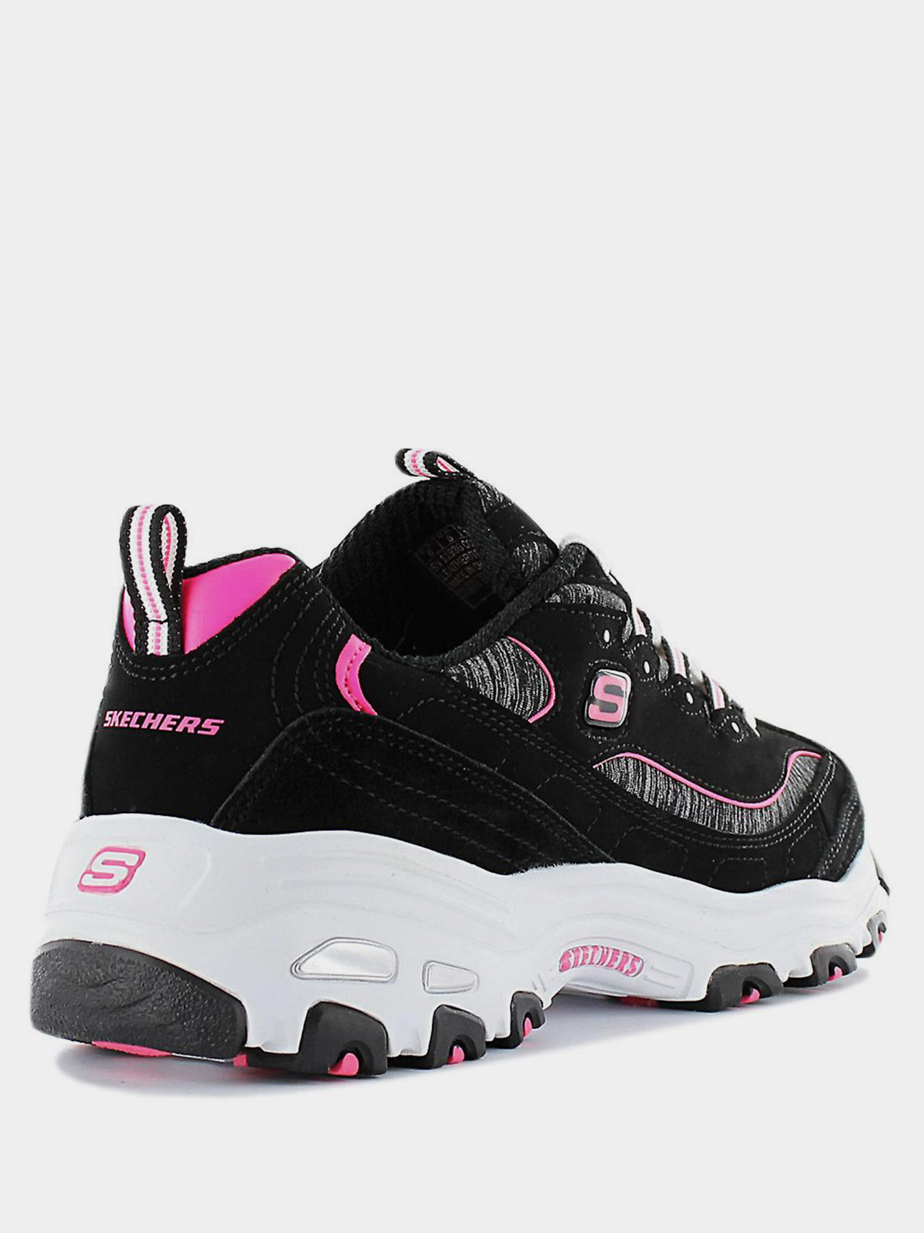 Кроссовки повседневные Skechers D'Lites модель 11936 BKHP Фото