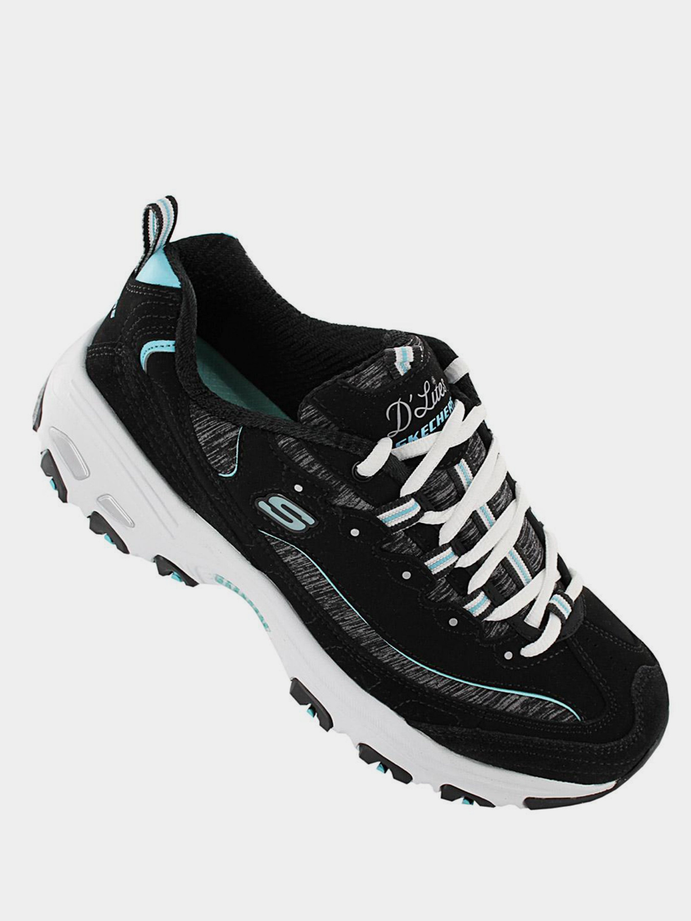 Кроссовки повседневные Skechers D'Lites модель 11936 BKTQ Фото