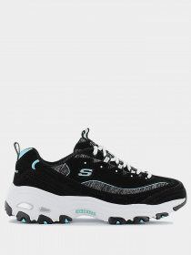 Кроссовки повседневные Skechers D'Lites модель 11936 BKTQ Фото