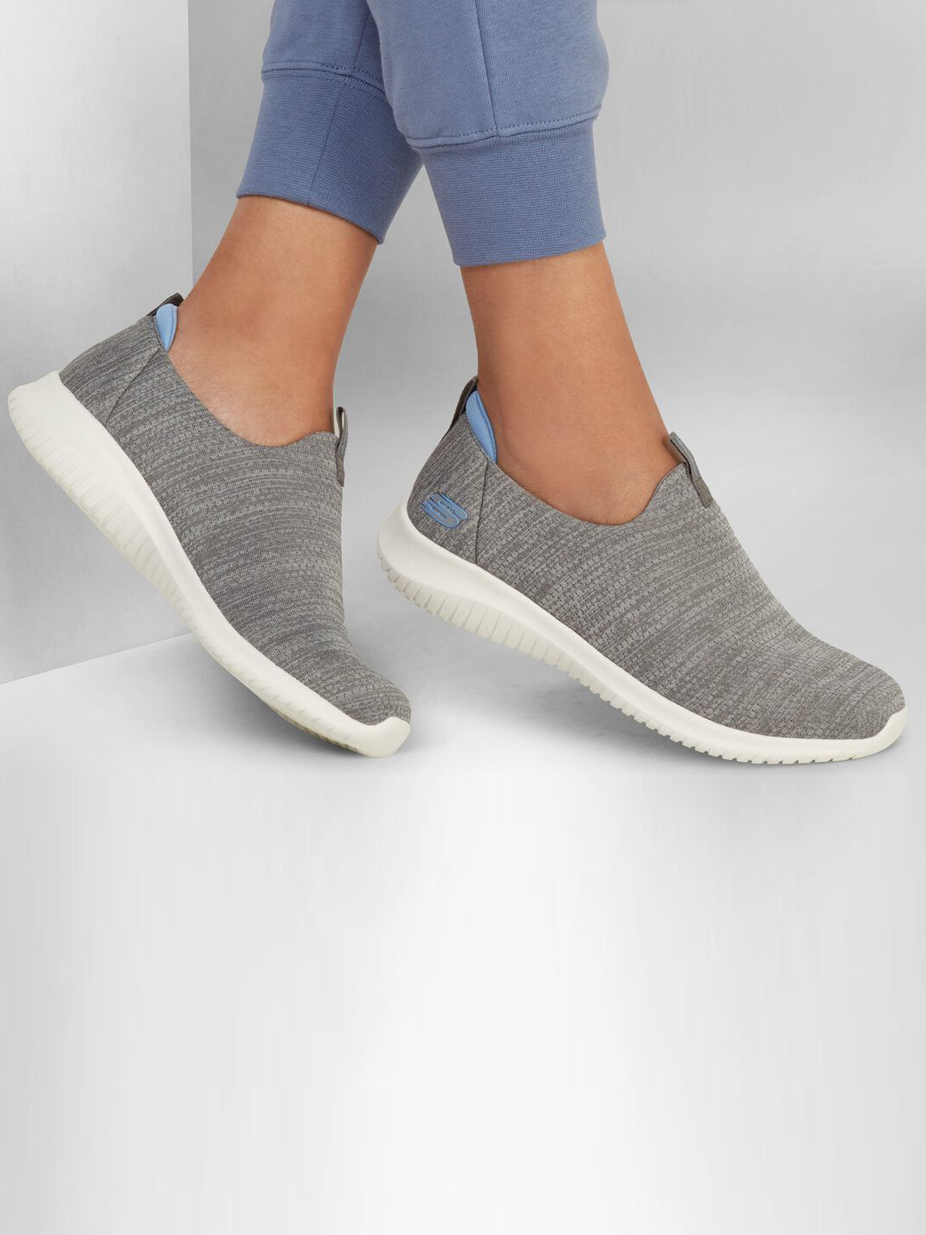 Слипоны Skechers Ultra Flex - Gracious Touch модель 149170 GYBL Фото