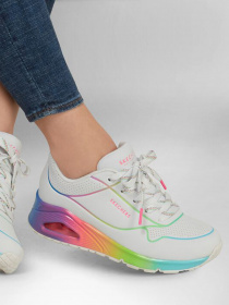 Кроссовки повседневные Skechers Street, Uno - Pop of Sunshine модель 155148 WMLT Фото