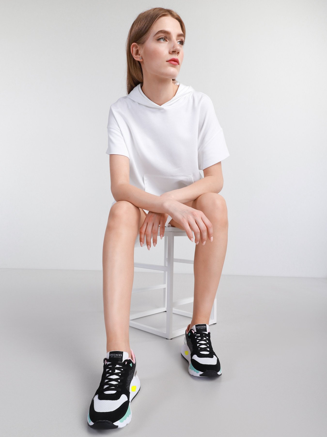 Кросівки Skechers Rovina - Star Shoeters модель 155465 BKMT Фото