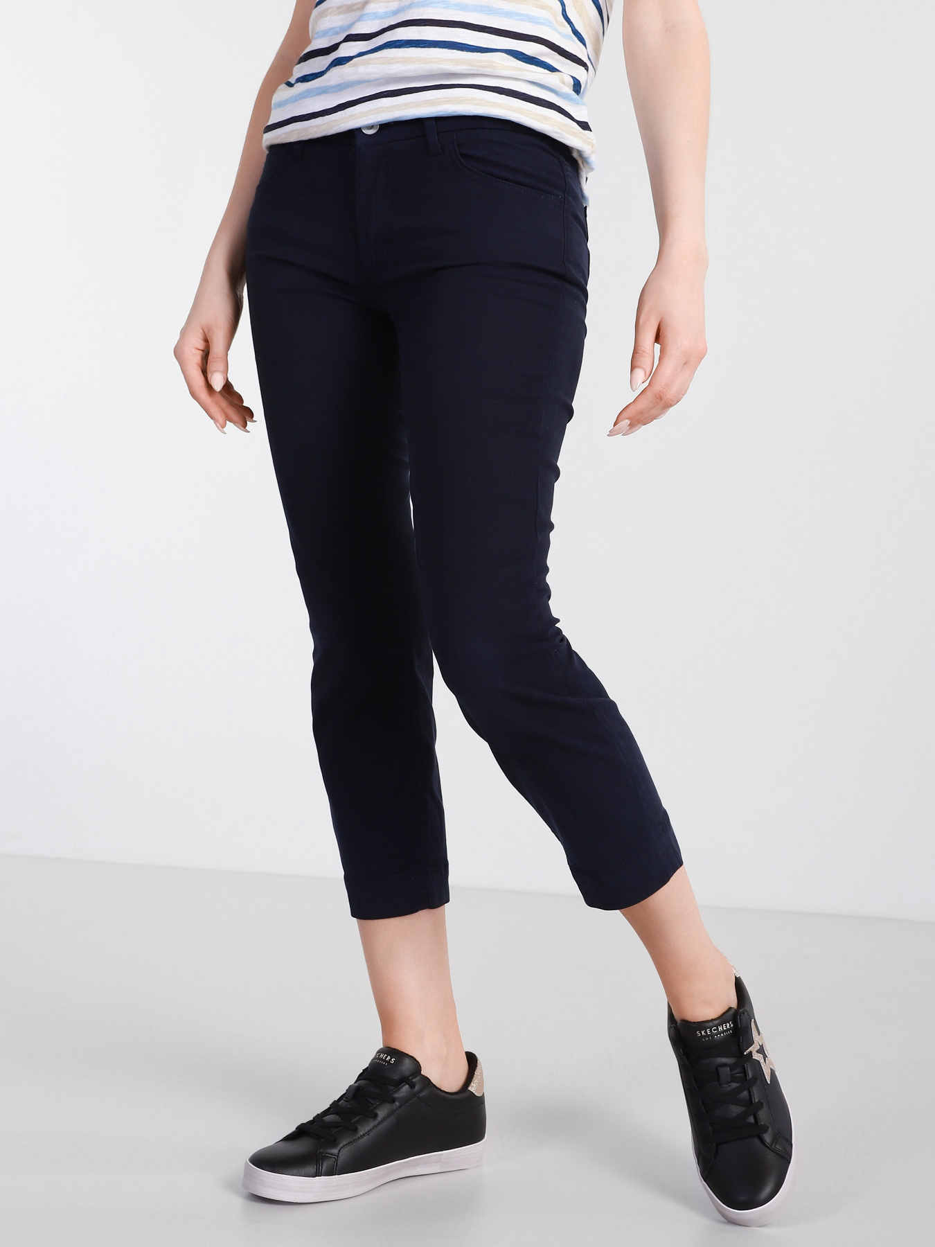 Кеды низкие Skechers Street Diamond Starz модель 155534 BKGD Фото