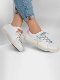 Кеды низкие Skechers Street Diamond Starz модель 155535 WMLT Фото