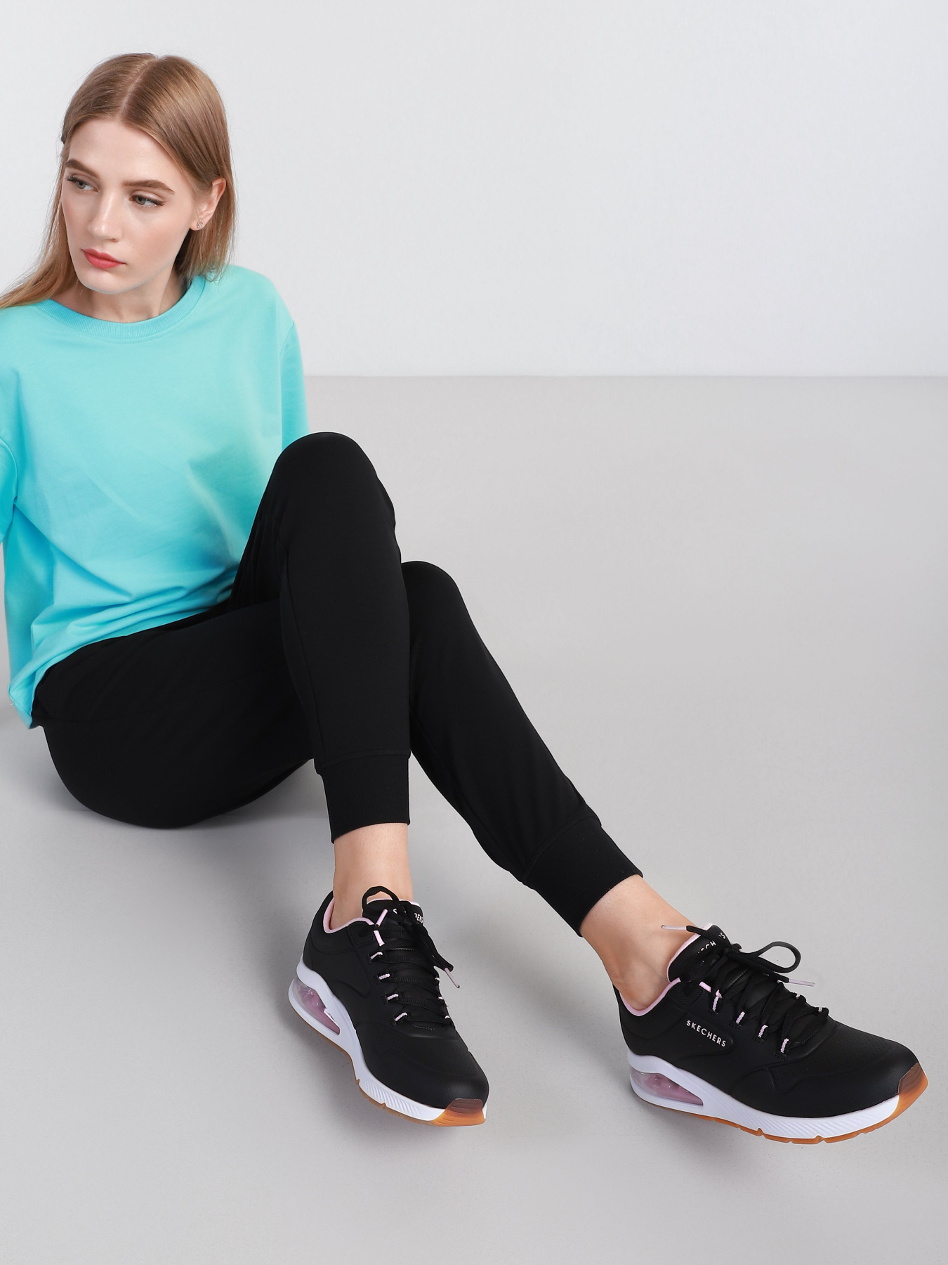 Кроссовки повседневные Skechers Uno 2 модель 155542 BLK Фото