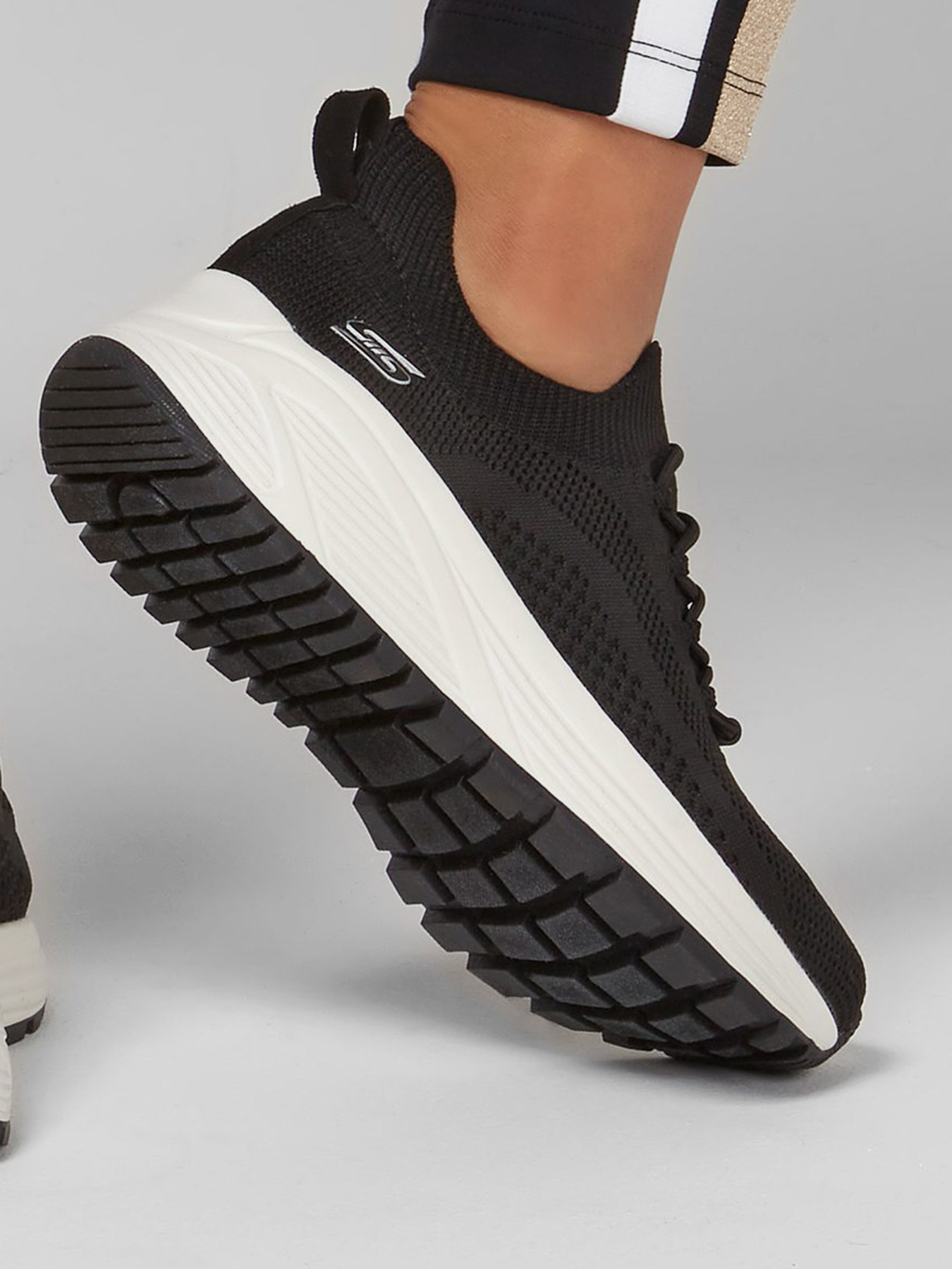 Кроссовки Skechers BOBS Sport Sparrow 2.0 – Allegiance Crew модель 117027 BLK Фото