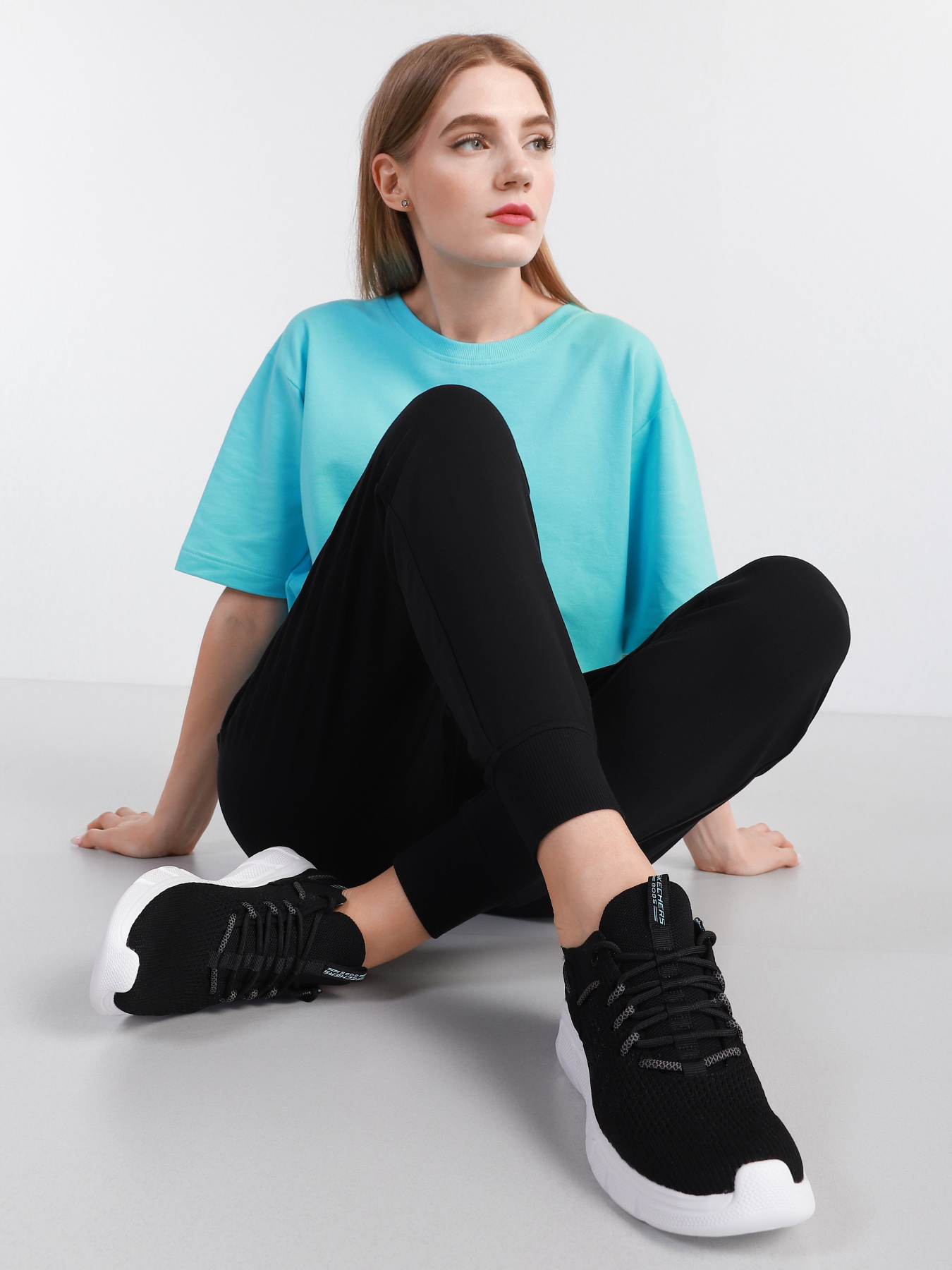 Кросівки Skechers BOBS Sport B-Flex - On Notice модель 117123 BLK Фото