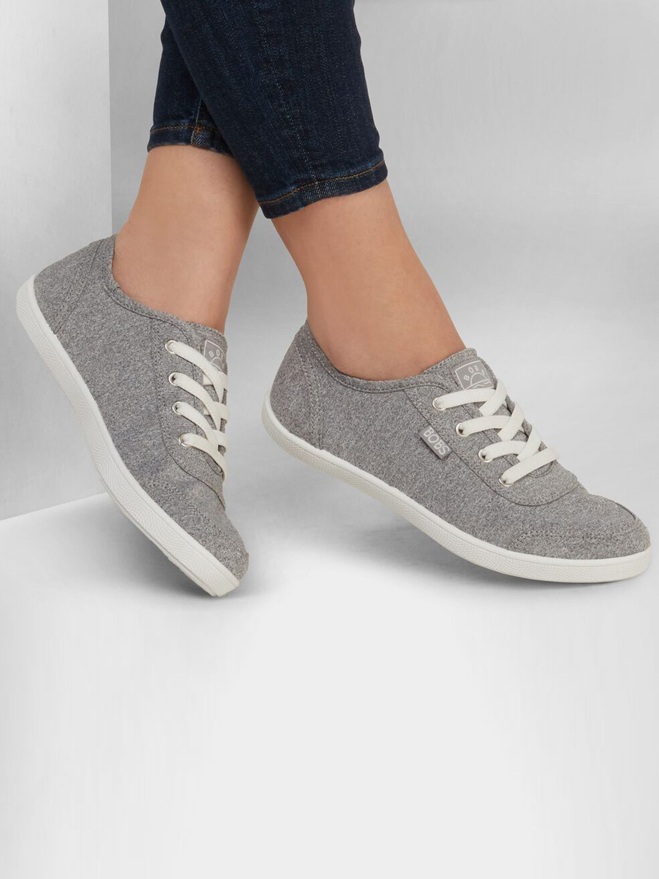 Кеды низкие Skechers BOBS B Cute - Fresh Times модель 113513 GRY Фото