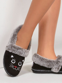 Тапки Skechers BOBS Too Cozy - Meow Pajamas модель 33355 BLK Фото