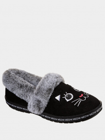 Капці Skechers BOBS Too Cozy - Meow Pajamas модель 33355 BLK — фото 5 - INTERTOP