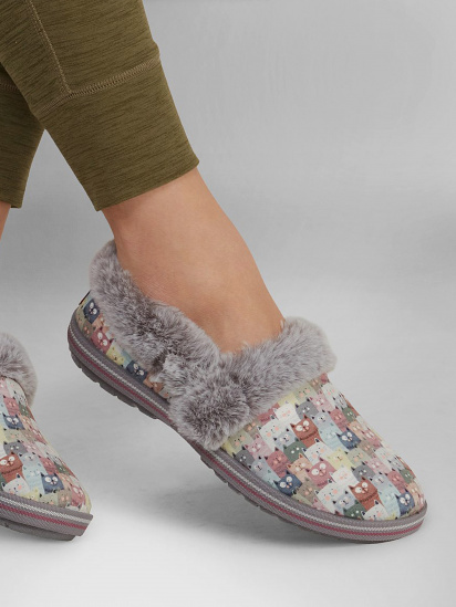 Капці Skechers Bobs Too Cosy Cuddled Up модель 33357 PKMT — фото 6 - INTERTOP