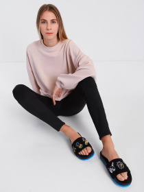 Шльопанці Skechers модель 113733 BKMT Фото